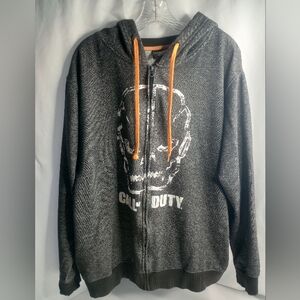*Call Of Duty Gray Hoodie Size 2 XL